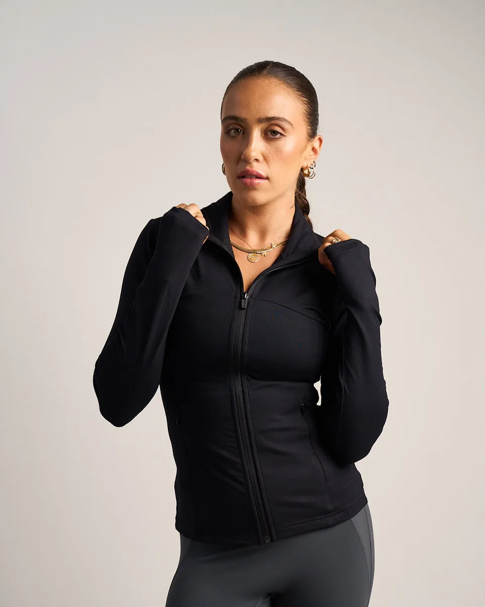 Womens Fitted Long Sleeve Jacket