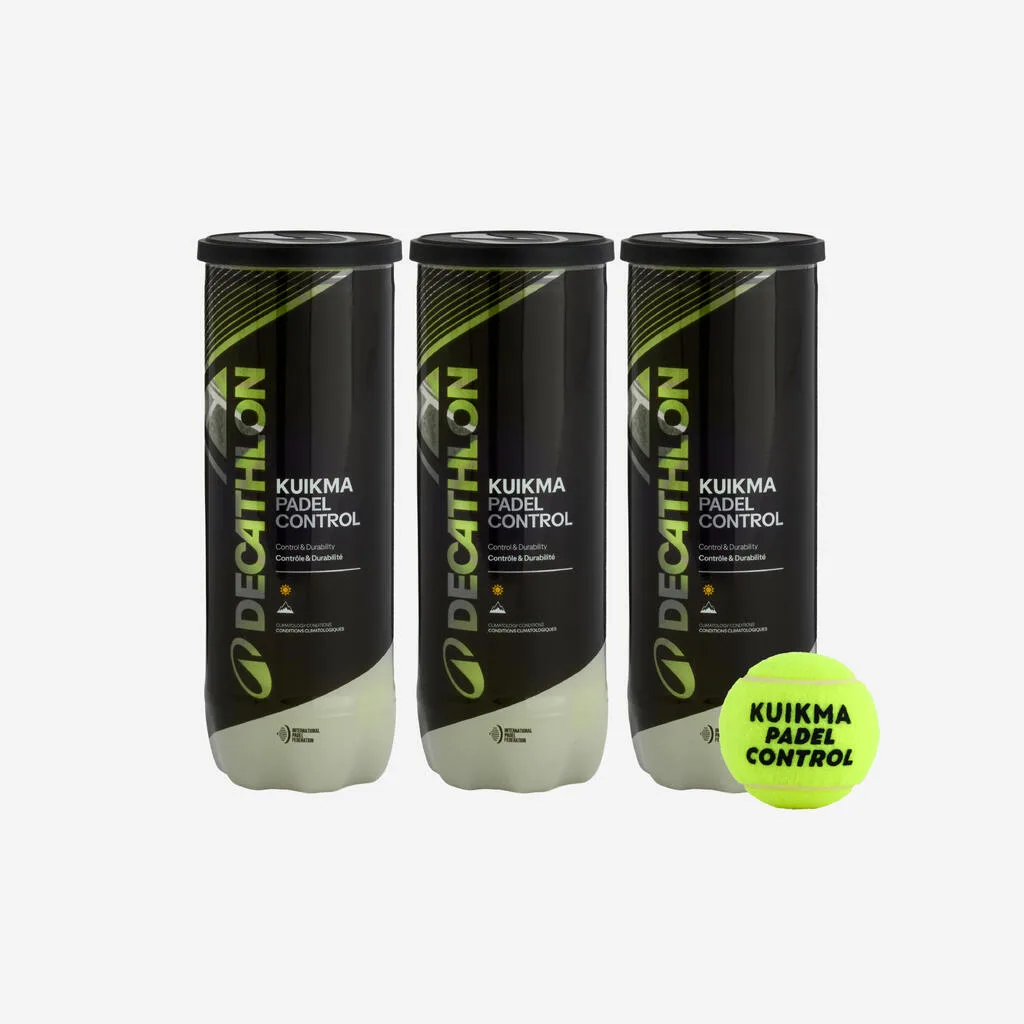 Pressurised Balls Tri-Pack - Control