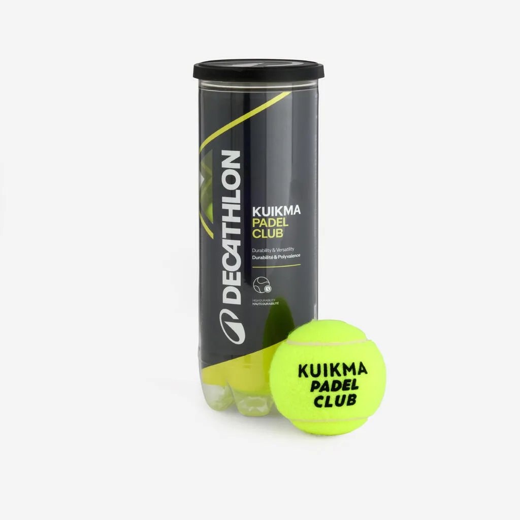 Pressurised Padel Balls - Pack of 3