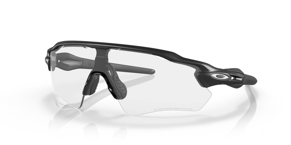 Oakley Sunglasses - Radar EV with Steel frame and Clear to Black Iridium Photochromic lenses