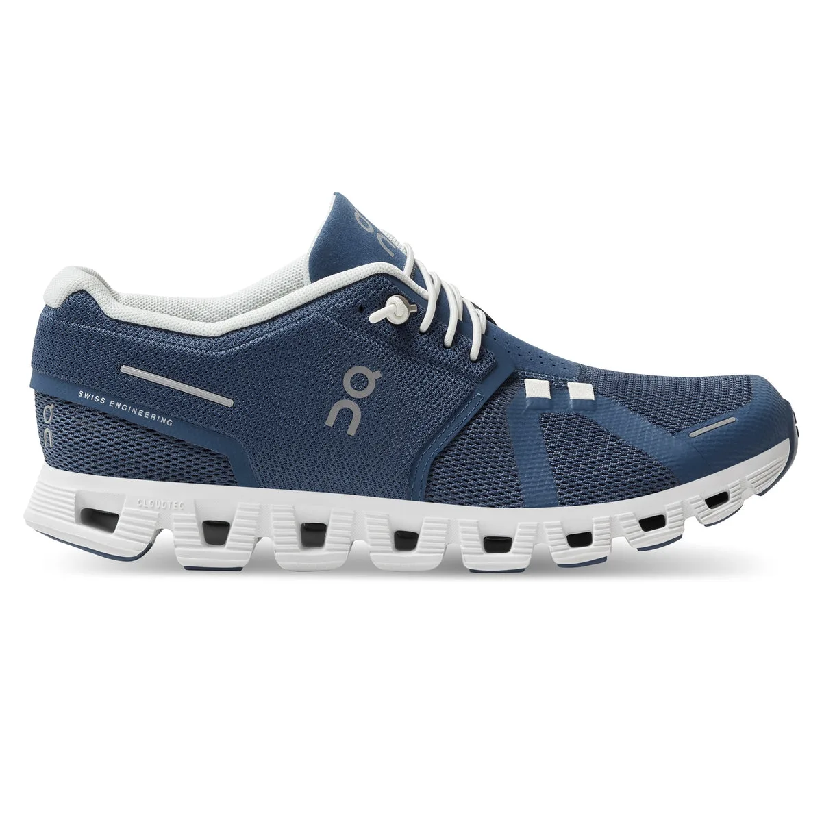 On Cloud Women's - Cloud 5 - Denim White